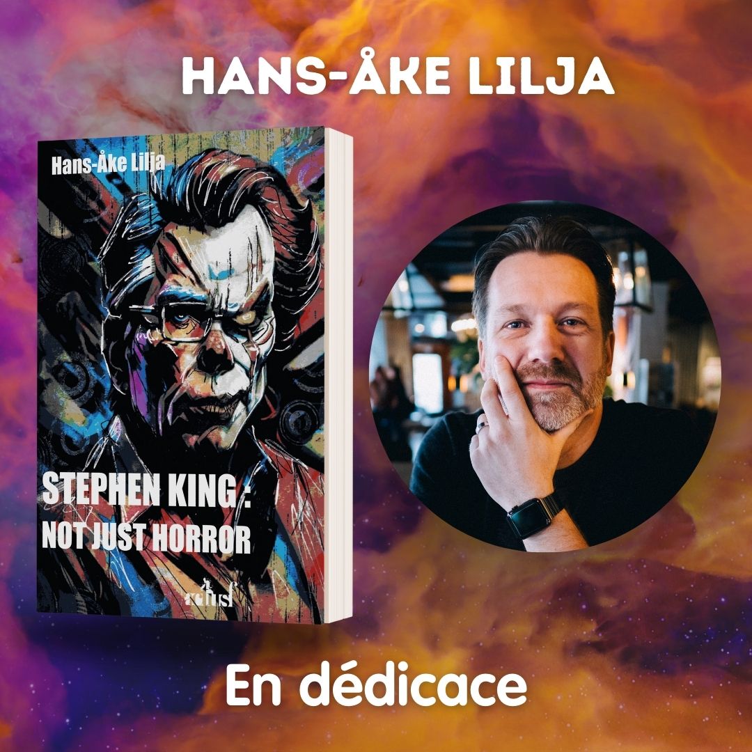 Hans-Ake Lilja, le grand spécialiste mondial de Stephen King, bientôt en France.